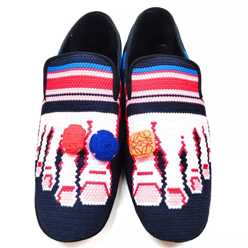 Loewe Embroidered Toe Motif Loafer - Spring/Summer 2019 Resort Collection EU40